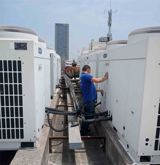 景德镇中央空调制热和不制冷系统维修方法